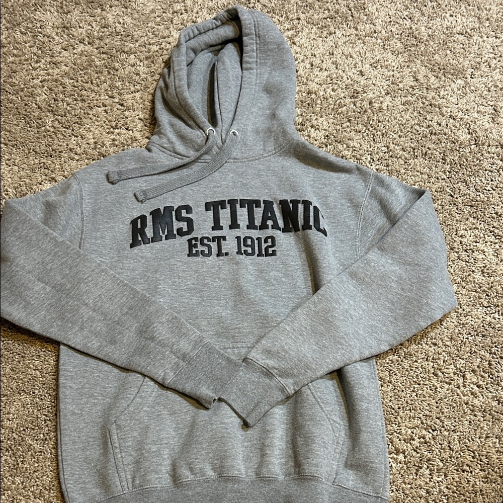 Gray RMS Titanic Hoodie Sweater